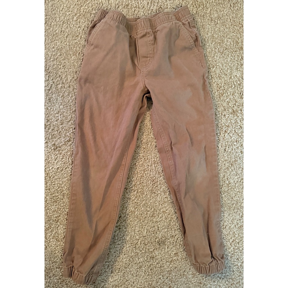 CAT Kids Khaki Cargo  Pants Elastic Waist‎ Size 7 kids